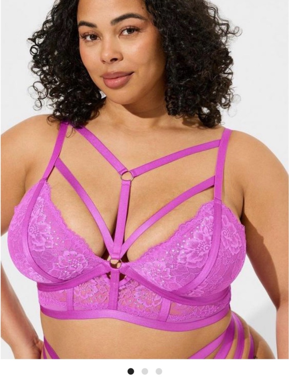 🍃torrid Strappy Lace triangle Bralette